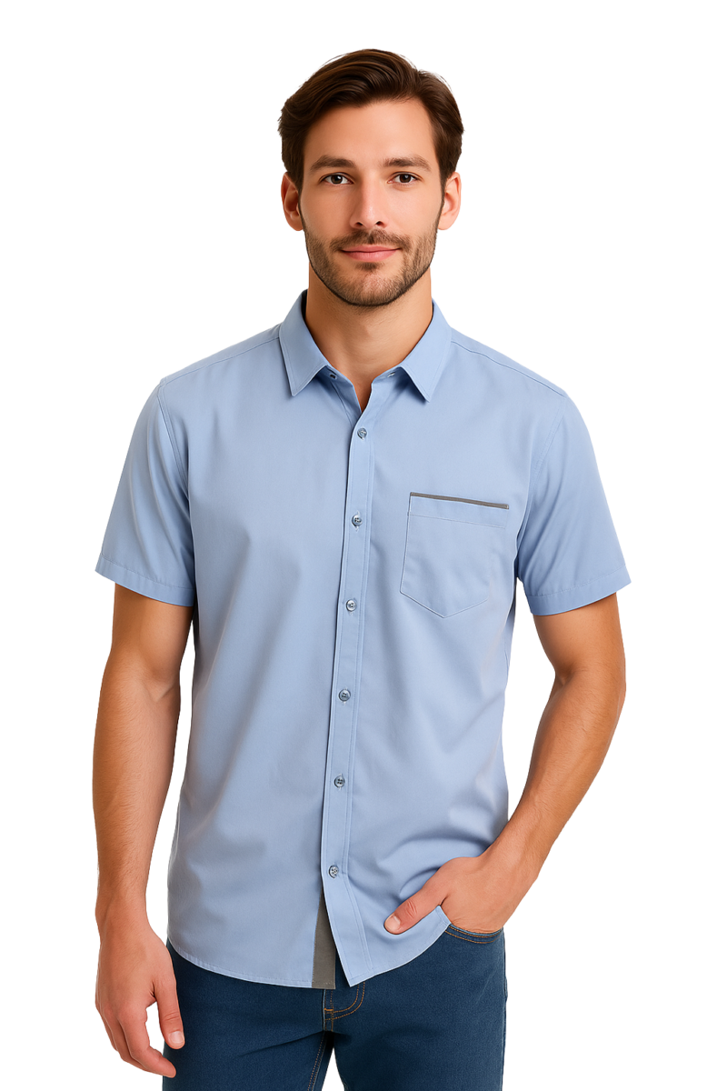 Theodore S/S Shirt Blue XX.Lge