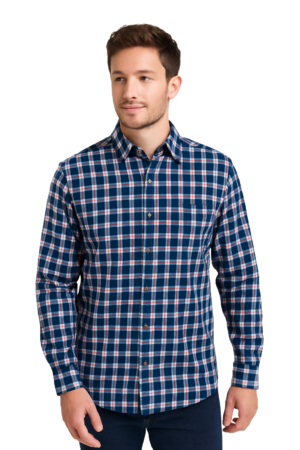 Benjamin L/S Shirt Navy XX.Lge