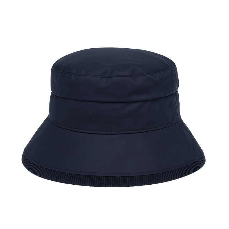 Ladies Skye Wax Hat Navy X.Lge