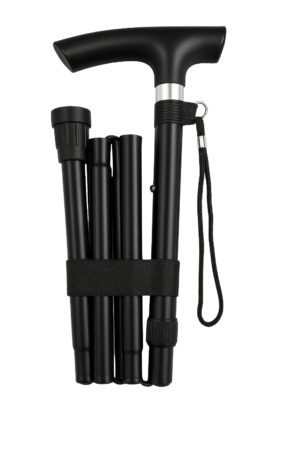 F/Walking Stick Prom Black Adj