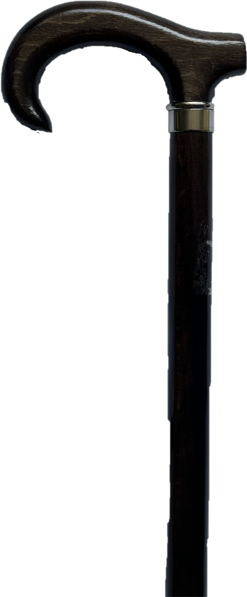 Curved Handle Beech Walking Stick