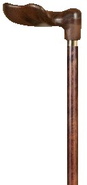 Left Handed Anatomical Walking Stick