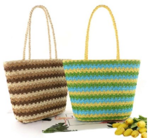 Maggie Straw Bag Asst