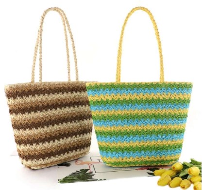 Maggie Straw Bag Asst