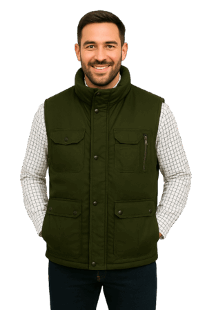 Barrett Gilet Olive XX.Lge