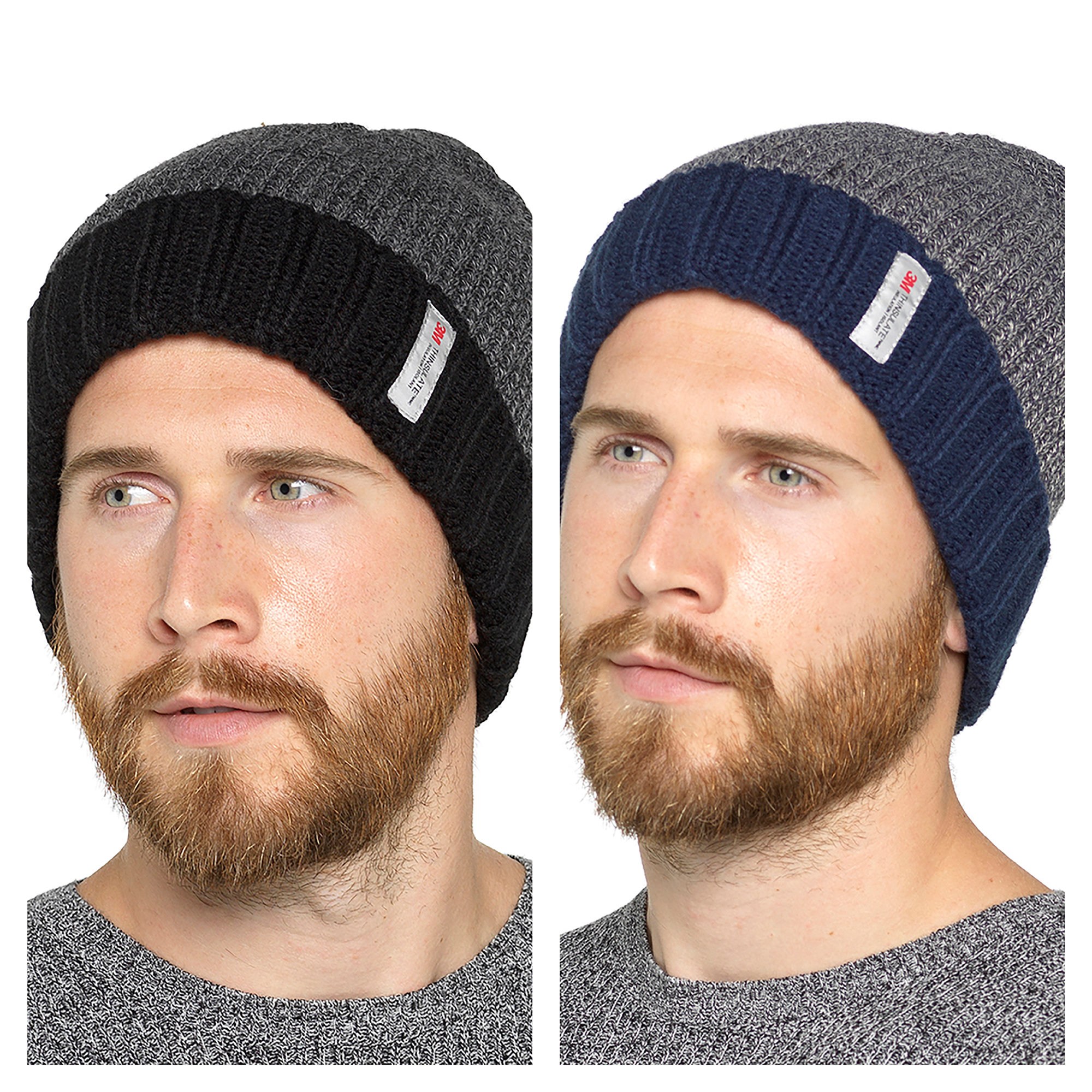 Mens Thinsulate Fleece Lined Hat