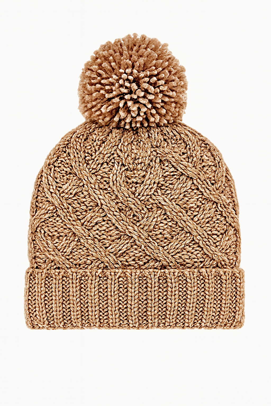 Ladies Textured Knitted Hat
