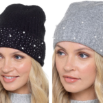 Ladies  Rib Sequin Hat Asst 1 Size