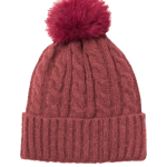 Ladies Knitted Bobble Hat Asst 1 Size