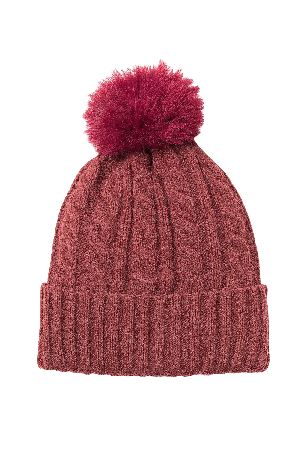 Ladies Knitted Bobble Hat Asst 1 Size