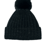 Ladies Sparkle Bobble Hat Asst 1 Size