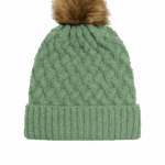 Ladies Knit Bobble Hat Asst 1 Size