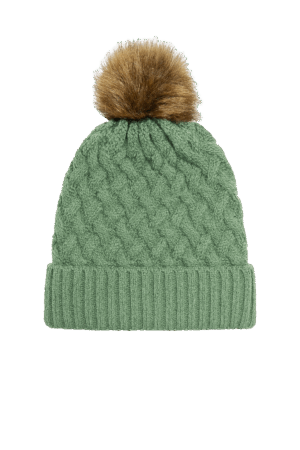 Ladies Knit Bobble Hat Asst 1 Size