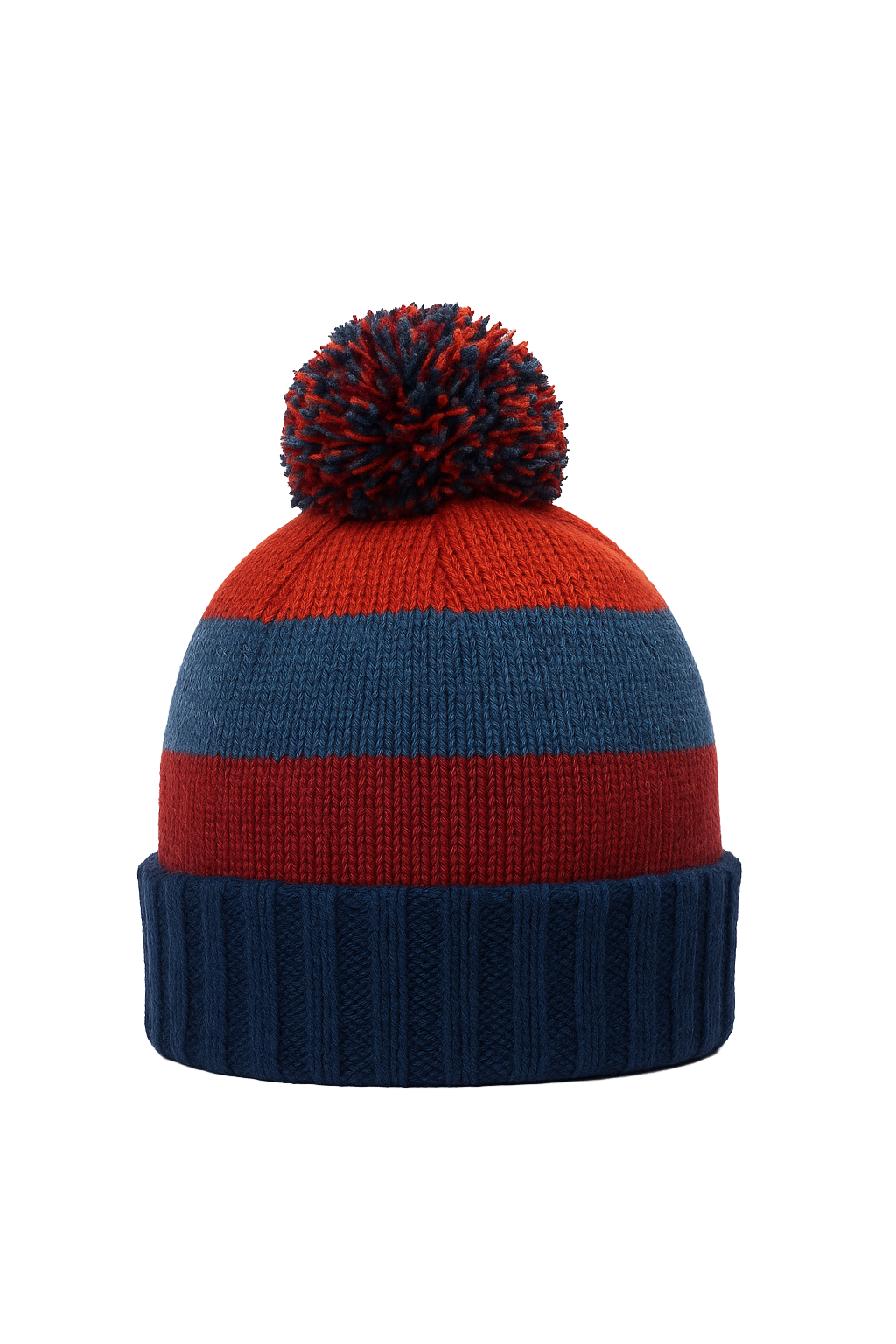 Mens Sherpa Bobble Hat Asst 1 Size