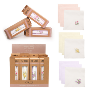 Ladies White Handkerchief (3)