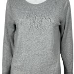 Ladies Aubrey Top Grey 16