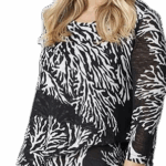 Ladies Nova Top Grey 14