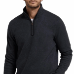 Lucas 1/4 Zip Jumper Navy XX.Lge