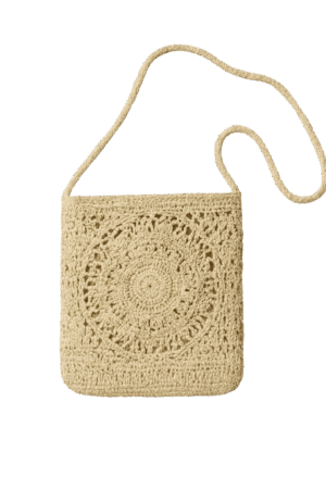 Emily Straw Bag Asst