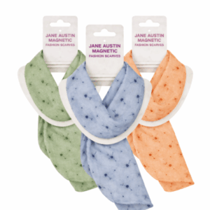 Magnetic Gold Dandelion Scarf Asst