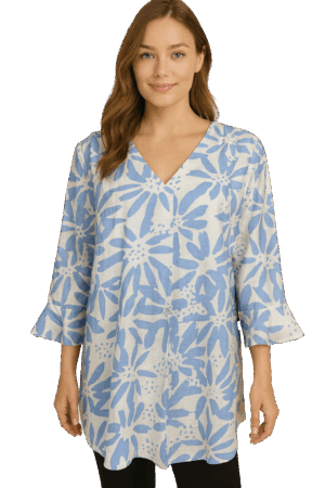 Ladies Elodie Top Blue 18