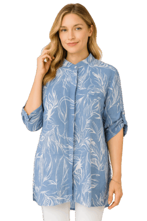 Ladies Amellie Top Blue 18