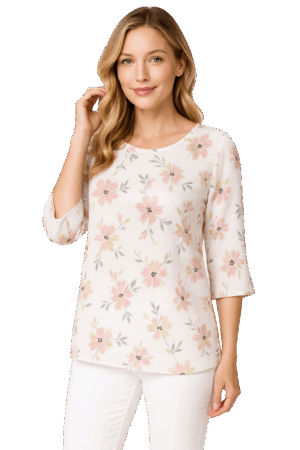 Ladies Nyla Top White 18