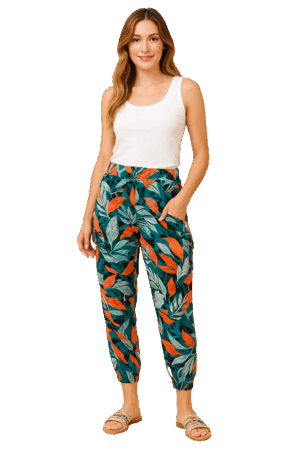 Ladies Lottie Trousers Green 18