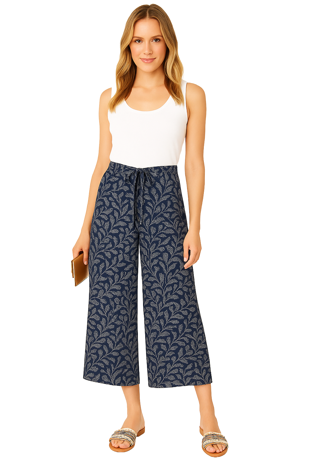 Ladies Martha Trousers Navy 18