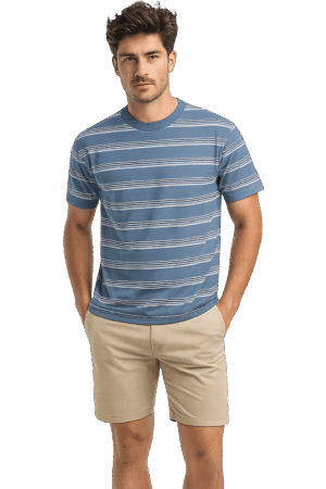 Leo T Shirt Blue XX.Lge