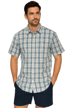 Jeremiah S/S Shirt Blue XXX.Lge